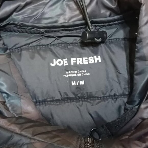 Winter Joe Fresh Lightweight Medium Puffer Jacket w/ Detachable Hood - Picture 4 of 4